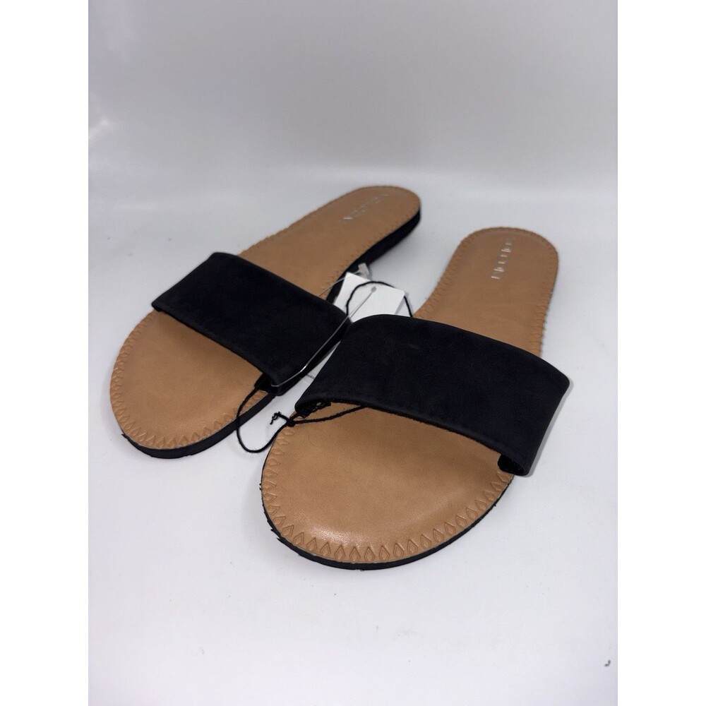 Volcom Simple Slide Sandal - Black - New Sz 9 Womens